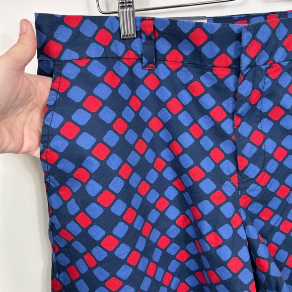 Tommy Hilfiger Bermuda shorts, 16, geometric checkered pattern, Preppy Coastal - Picture 3 of 6